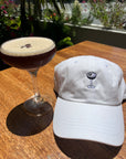 Espresso Martini Dad Hat – Embroidered Cocktail Hat for Women, Funny Going Out Cap, Bachelorette Party Accessory